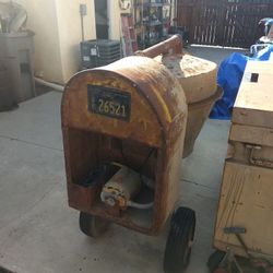Essex 1/3 Sack Electric Cemet Mixer
