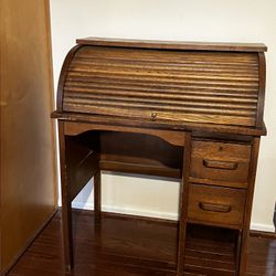 Vintage Eastman Line Children’s Furniture Roll Top Desk