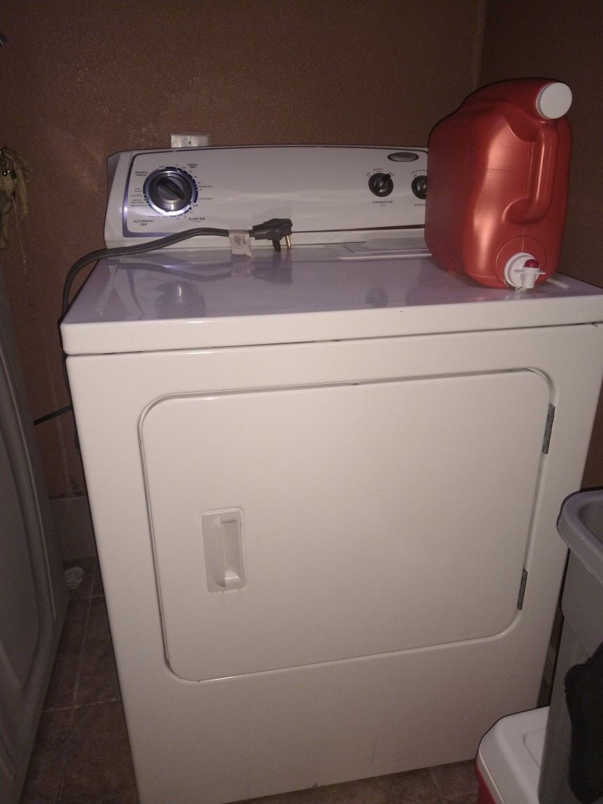 Whirlpool electrical dryer