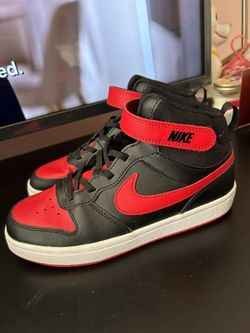 Red And Black High Top Nikes