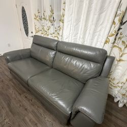 Modern Gray Living Room Set – 3 Pieces