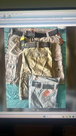 Lee Dungaree Men's cargo Shorts Size 38