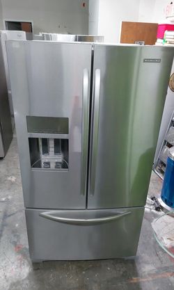 EnergyStar KitchenAid French Door Stainless Steel Fridge