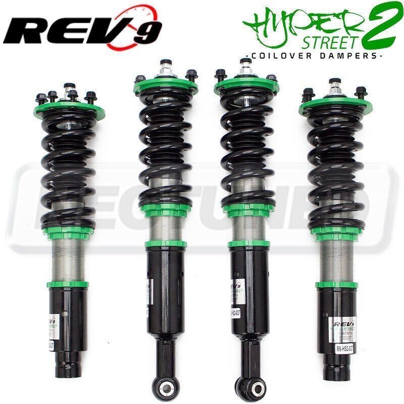 REV9 HYPER-STREET II DAMPER 32-WAY COILOVERS KIT STRUT SHOCK SPRING FOR Acura TSX 04-08 / Honda Accord 03-07