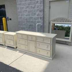 Dresser And Two Nightstands 