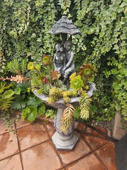Different succulents in a beautiful pot 4.5 ft