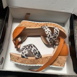 Girls DKNY Wedge Sandles