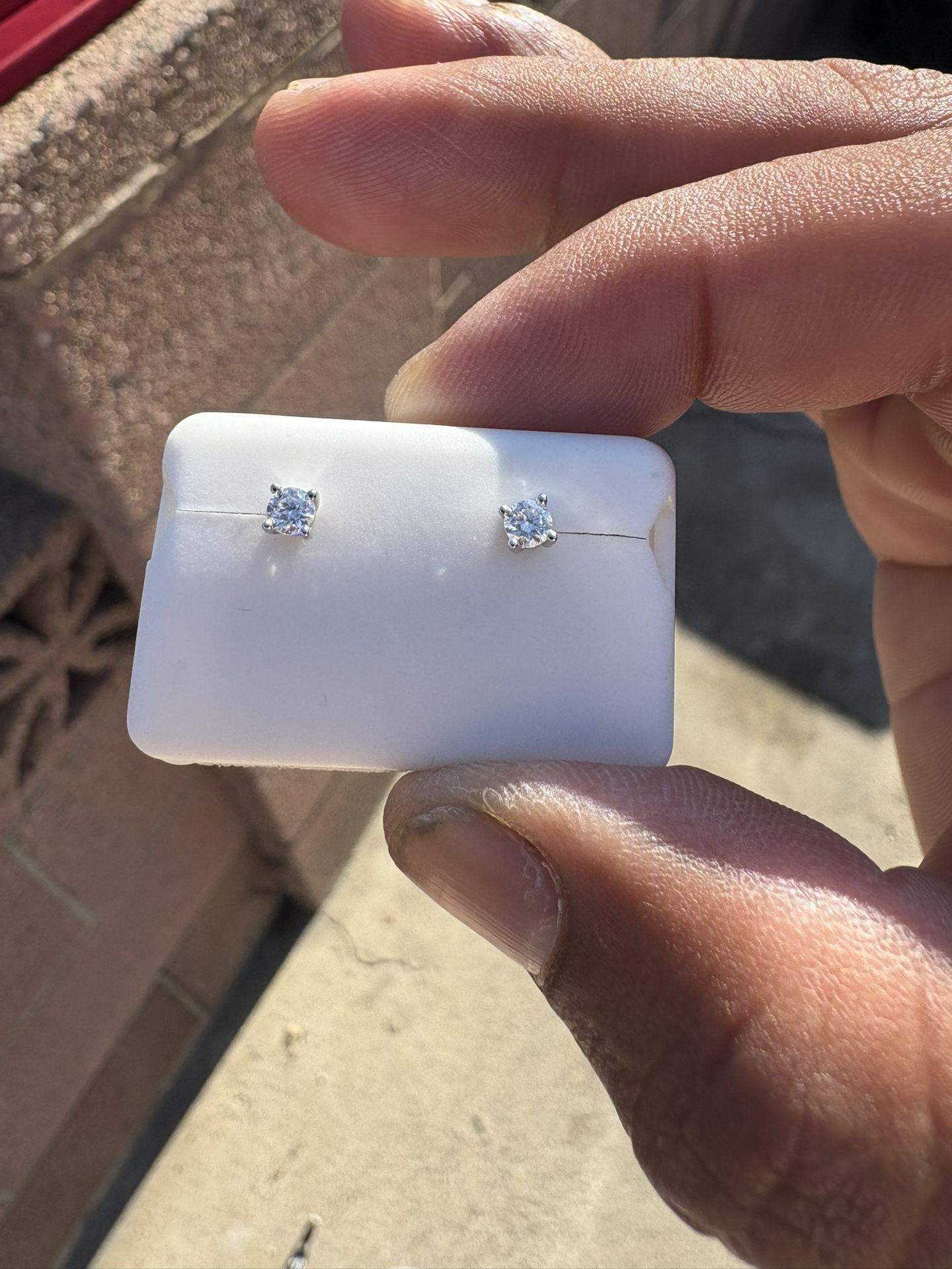 Moissanite Ear Rings