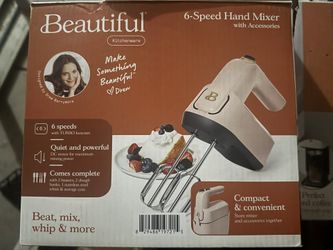 Beautiful 6-Speed Hand Mixer