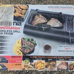 foodstation indoor smokeless grill 