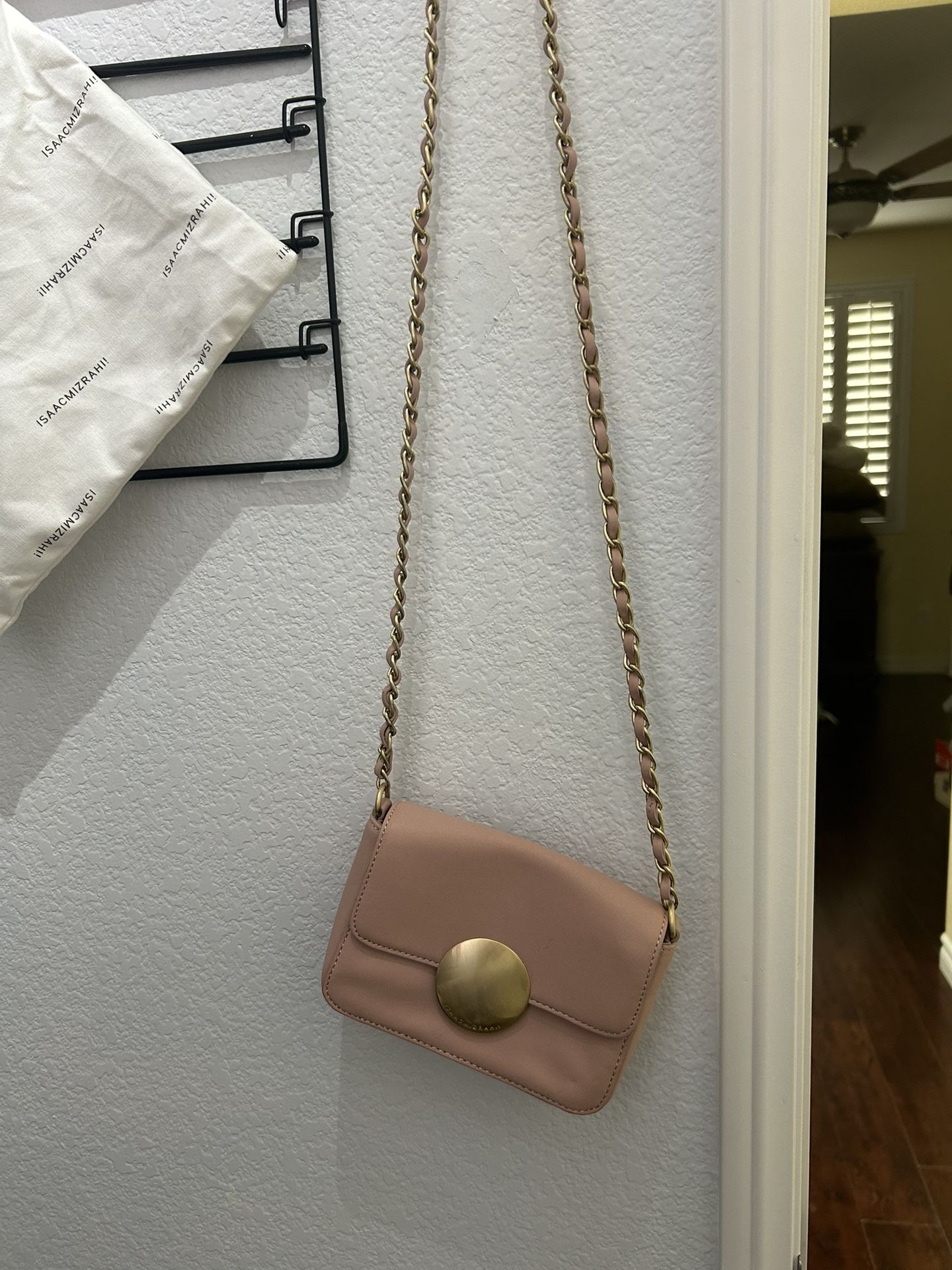 Purse Pink With Gold