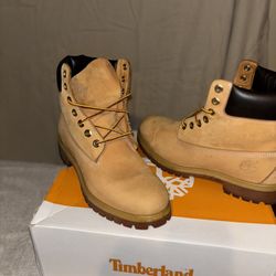 2 Pairs Timberland Premium 6 inch Lace Waterproof Wheat.