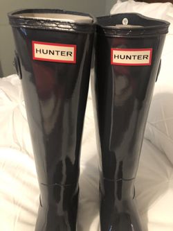 Hunter Rain Boot - Dark Slate Color