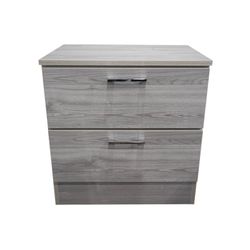 Frosty Grey NIGHT STAND/ Mesa De Noche Gris 🔥🔥 NEW!!!
