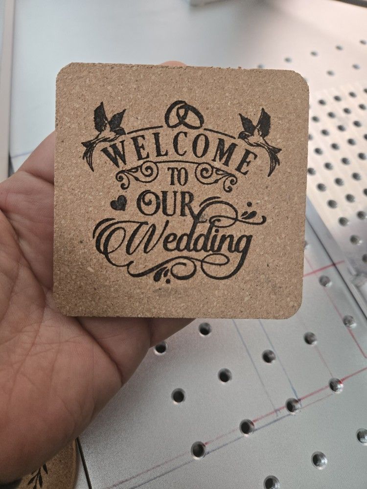 Personalized coasters for any occasion.