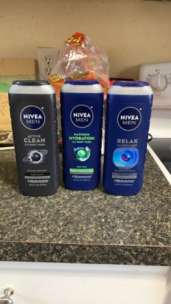 Nivea Men’s Body Wash-3 Items!($14.31+ Value)