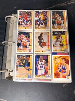 Early 90s NBA Card Book