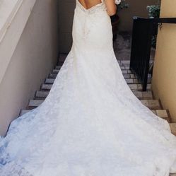 Wedding Dress allure Size 8 