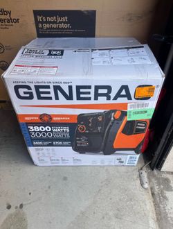 Shop Generac 3800/3000-Watt Dual Fuel Inveter Generator, Fully Enclosed Case and Easy-To-Use Electri