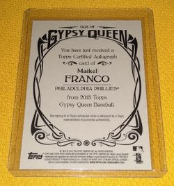 Philadelphia Phillies Maikel Franco RC Thumbnail