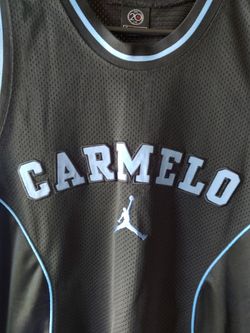 Nike Air Jordan Carmelo Anthony #15 Jersey Men's  Size Medium color Black Blue
