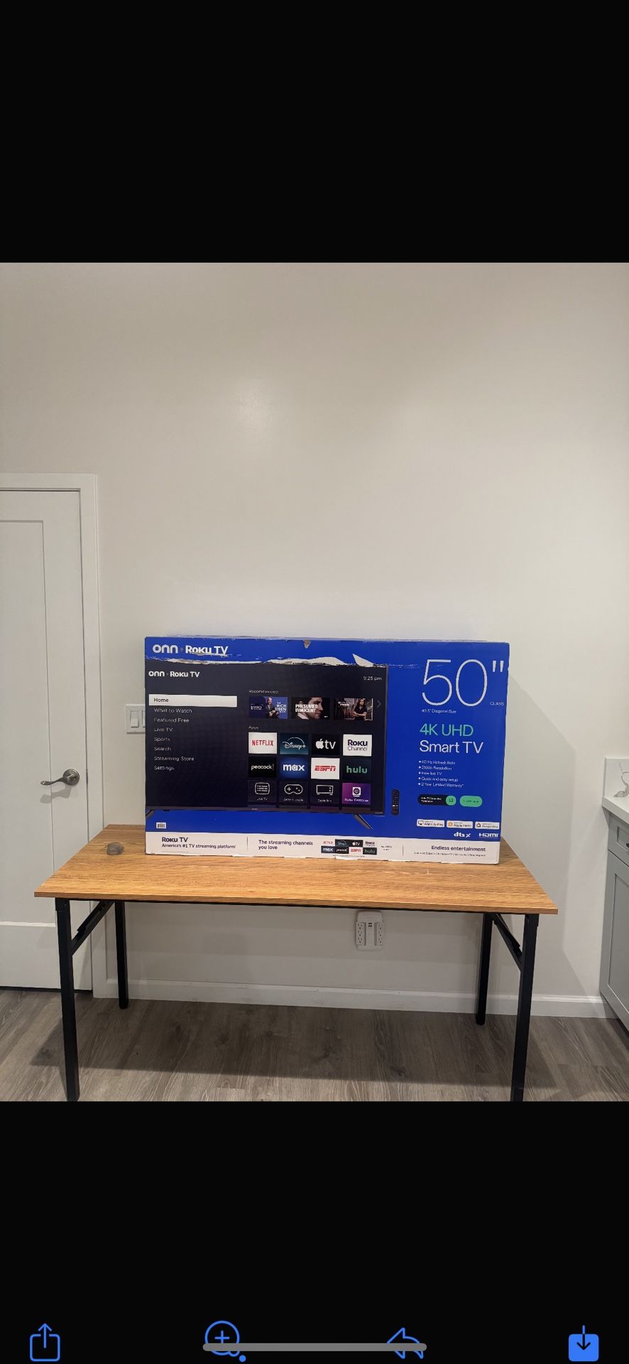 50’ Onn Roku Smart Tv