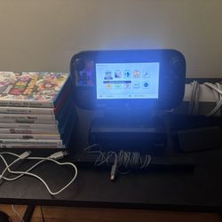 Nintendo Wii U & Games - READ DESCRIPTION 
