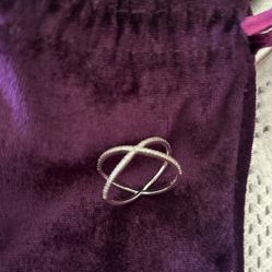 Diamante  Anillo Plata 925