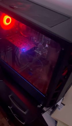 Pc/monitor/keyboard and mouse/stand/ for sale