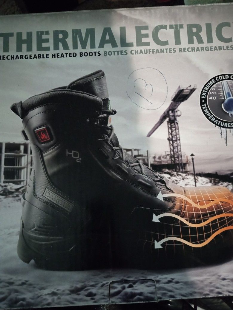 Thermalectric  Mens Heated Work Boots 