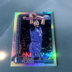 2025 Topps chrome refractor cooper Flagg rookie card