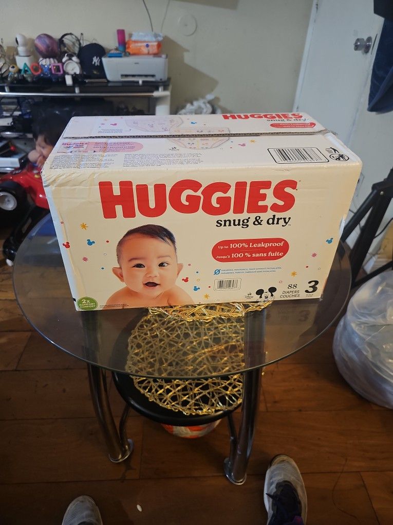 HUGGIES #3. 1/88 DIAPERS