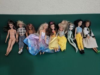 Barbie/Disney dress up doll set #2