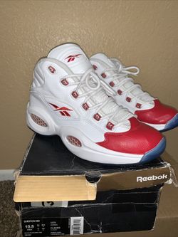 Reebok Question Mid ‘Pearlized Red Toe’