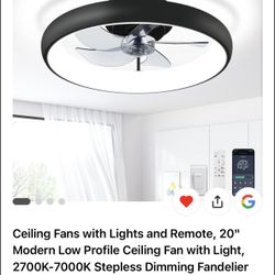 Ceiling Fan With Lights 