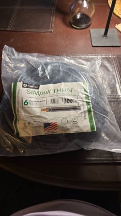 SIMpull 6 AWG stranded THHN copper  wire