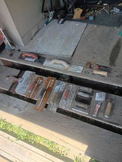 trowels, etc.