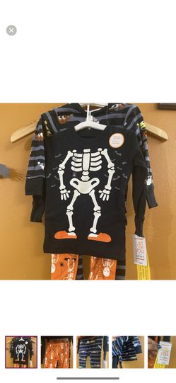 2 Set Pajama Infant 12 months Halloween