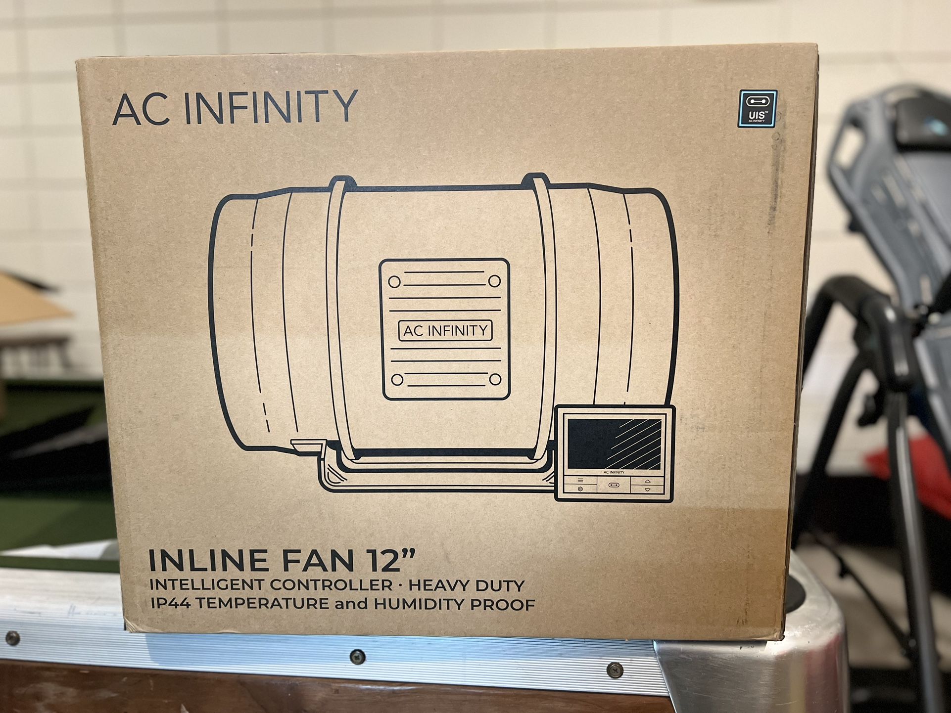 CLOUDLINE T12, QUIET INLINE DUCT FAN SYSTEM WITH TEMPERATURE AND ...