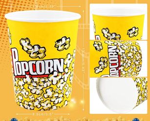 Popcorn bucks for movie night or party