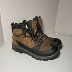 Red Wing tradesman mens waterproof safety steel toe shoes size 8.5