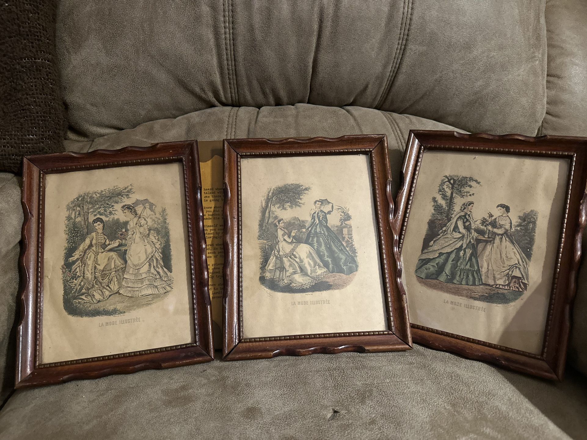 Vintage wall art