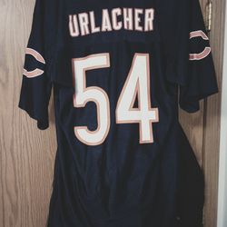 Vintage NFL players #54 Brian Urlacher Chicago NFL football jersey size medium