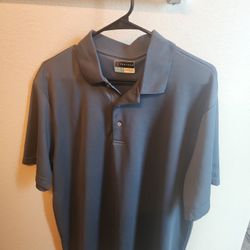 Men's Golf Polo Shirt-Large
