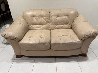 Used Leather couch for FREE