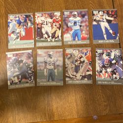 1991 Fleer Football Cards Lot 