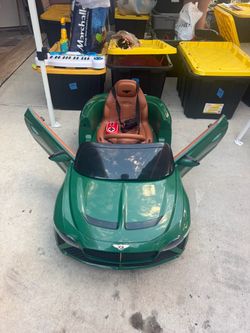 Kids bently electric car