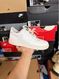 Nike Air Force 1 Low White size 10 USED