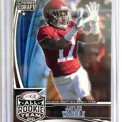 2021 Sage All-Rookie Team Jaylen Waddle 