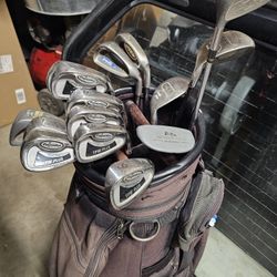 Golf Club Set With Bag